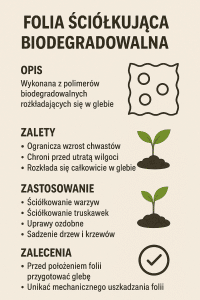 Folia biodegradowalna - co powinieneś wiedzieć o folii do ściółkowania?